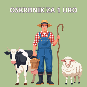 Plačilo akontacije OSKRBNIK ZA 1 URO